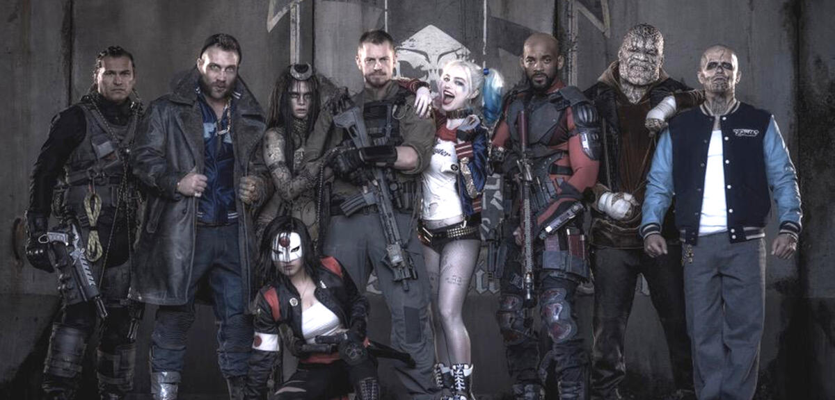 Alle tätowiert? Das Suicide Squad