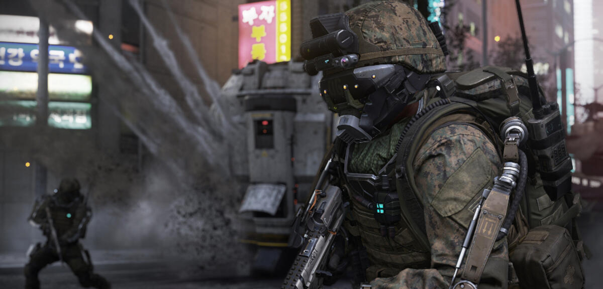 Fortgeschrittene Kriegsführung = Exo-Suit