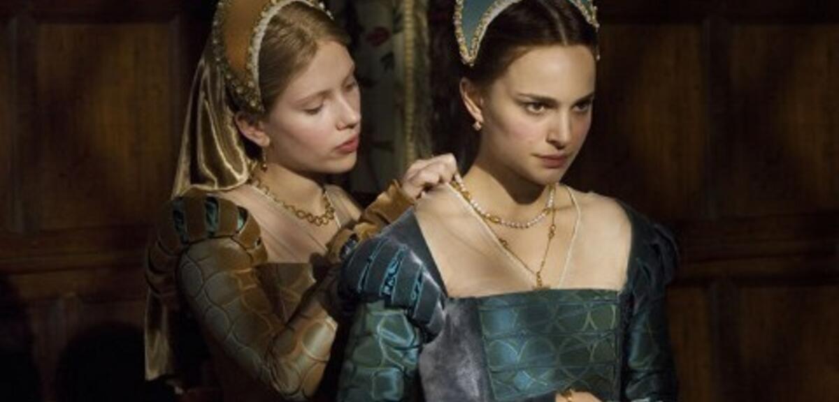 Scarlett Johannson und Natalie Portman in Die Schwester der Königin
