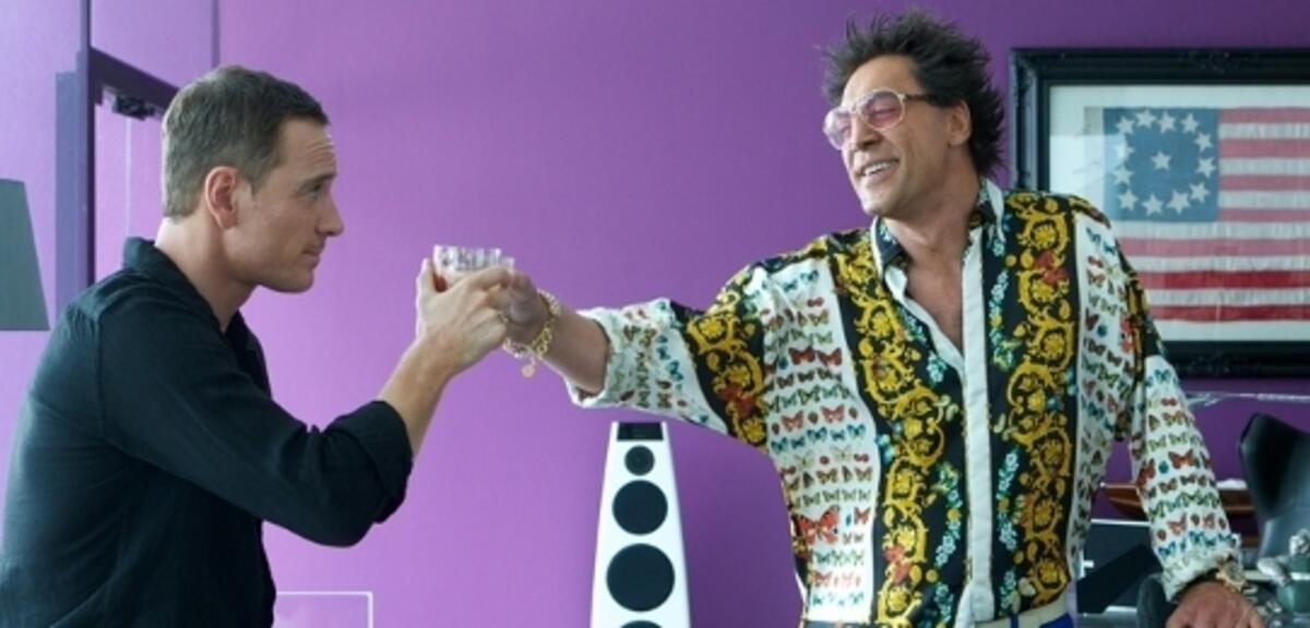 Michael Fassbender und Javier Bardem in The Counselor
