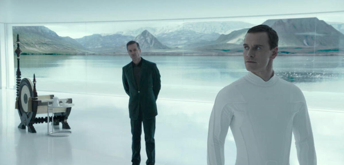 v. l. Guy Pearce, Michael Fassbender