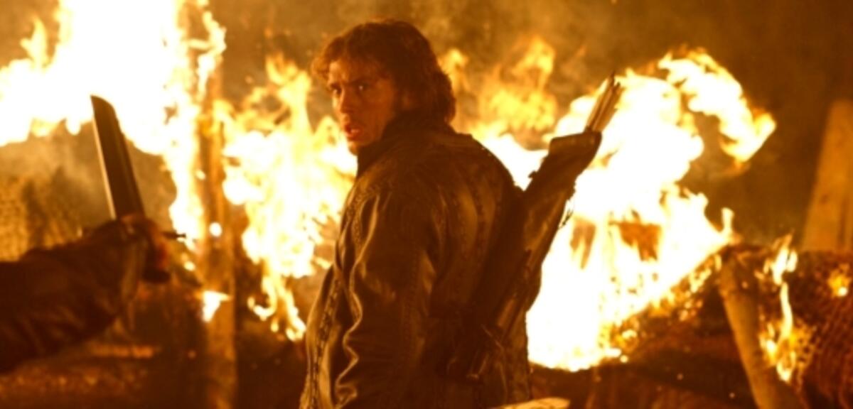 Hat Sam Claflin etwa schon Feuer gefangen?