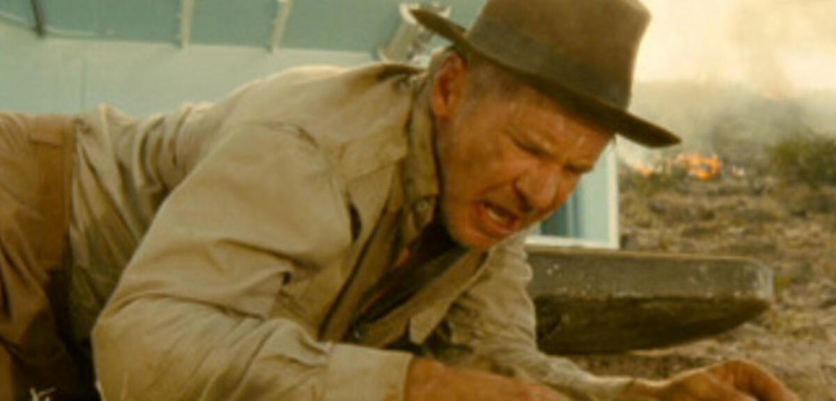 Indiana Jones hat im Kühlschrank überlebt