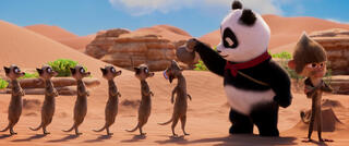 Der kleine Panda in Afrika