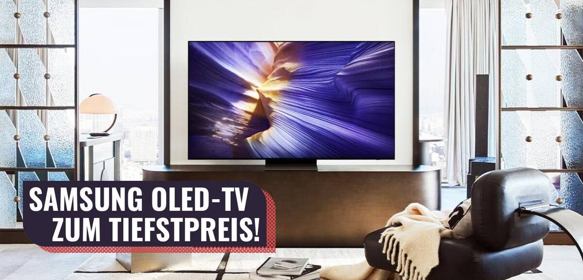 65 Zoll großer OLED-Fernseher fast 50 Prozent reduziert: Holt euch diesen starken 4K-Smart-TV von Samsung jetzt zum Tiefstpreis!