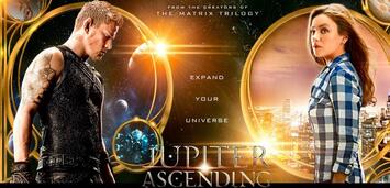 Bild zu:  Channing Tatum und Mila Kunis in Jupiter Ascending
