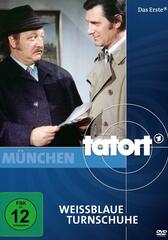 Tatort: Weißblaue Turnschuhe