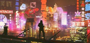 Bild zu:  Szene aus der Live-Action-Adaption Ghost in the Shell (2017)