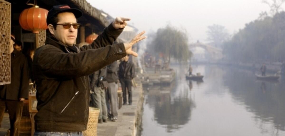 J.J. Abrams am Set von Mission: Impossible 3