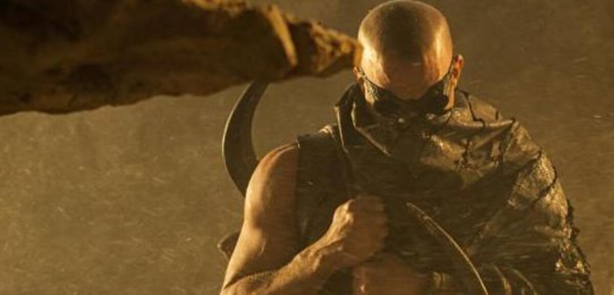 Riddick trägt Zwiebellook