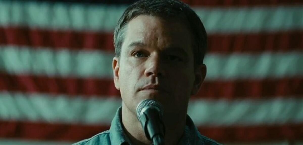 Matt Damon in Promised Land