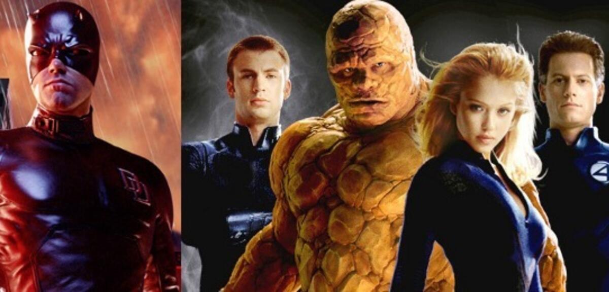 Der Daredevil und die Fantastic Four in der bekannten Version.