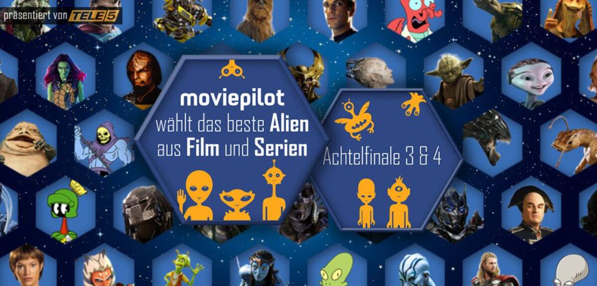 Das beste Alien in Film und Serien