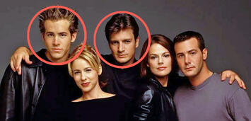 Bild zu:  Der Cast von Ein Trio zum Anbeißen