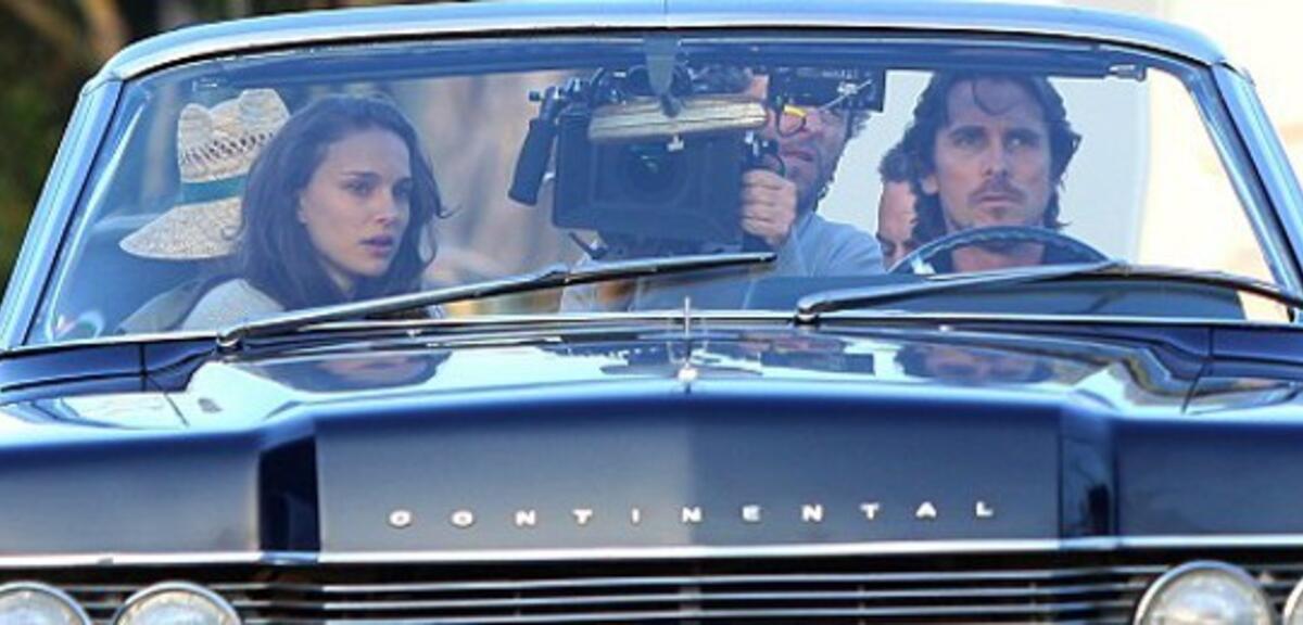 Am Set von Knight of Cups