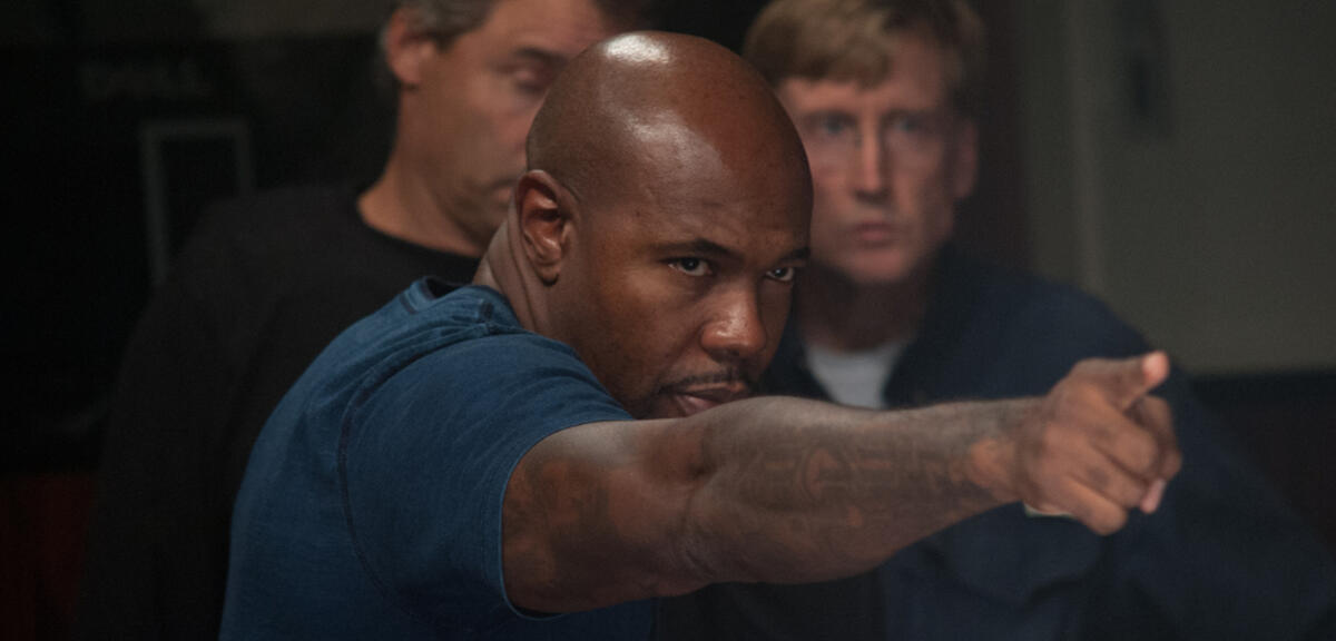 Antoine Fuqua am Set von Shooter