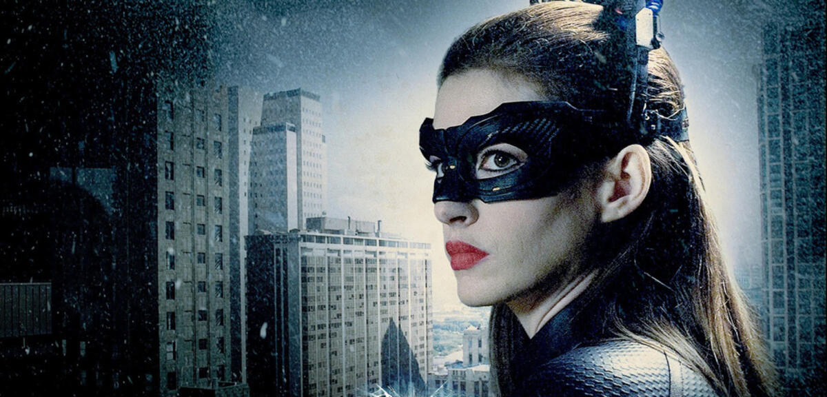 Anne Hathaway als Catwoman in The Dark Knigth Rises