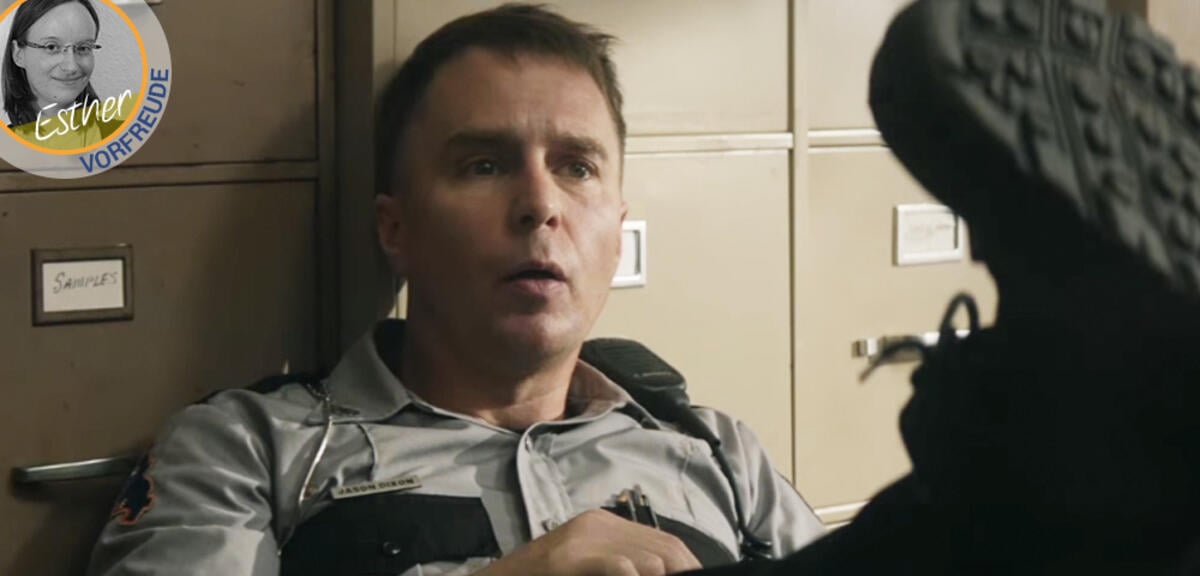 Sam Rockwell in Three Billboards Outside Ebbing, Missouri