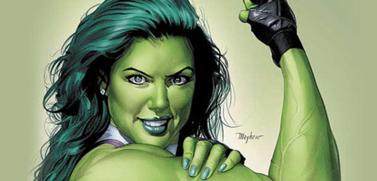 She-Hulk in all ihrer grünen Pracht