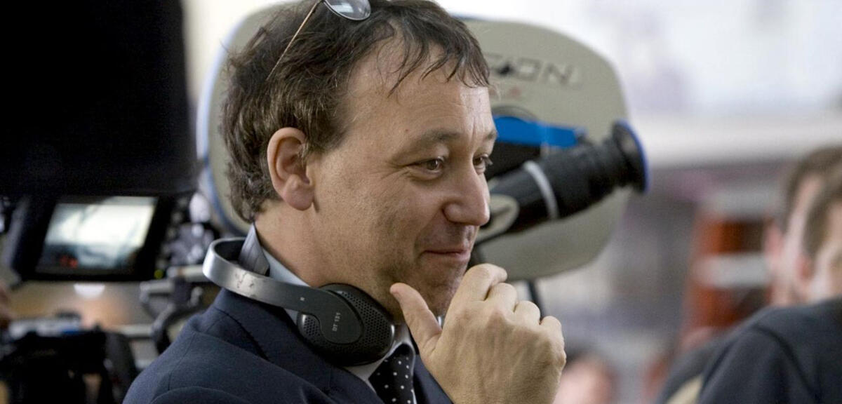 Sam Raimi am Set von Drag Me to Hell
