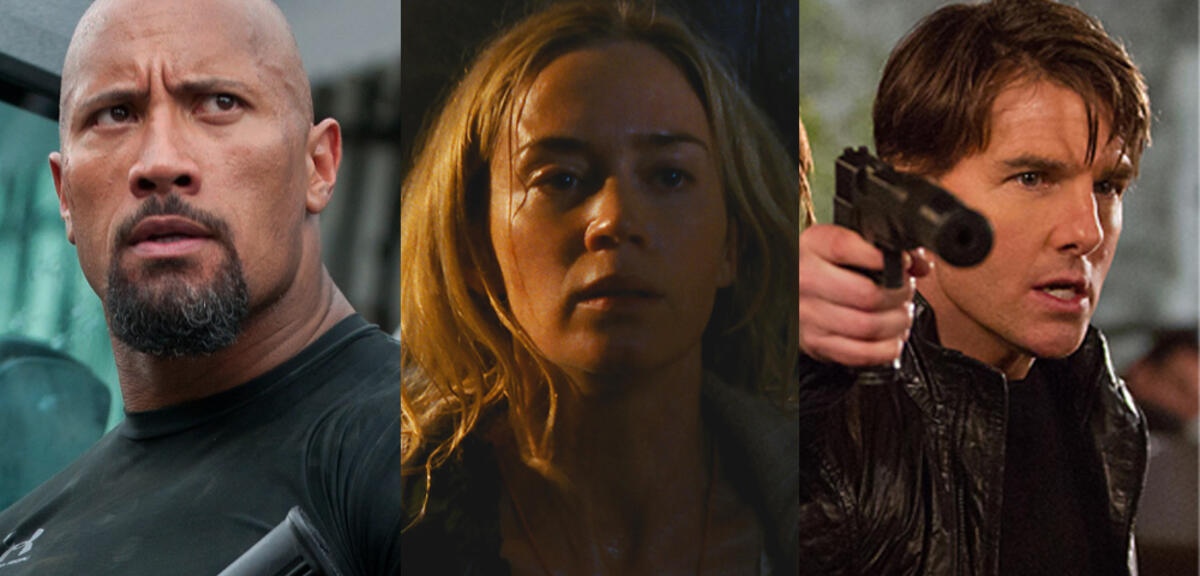 Dwayne Johnson, Emily Blunt, Tom Cruise