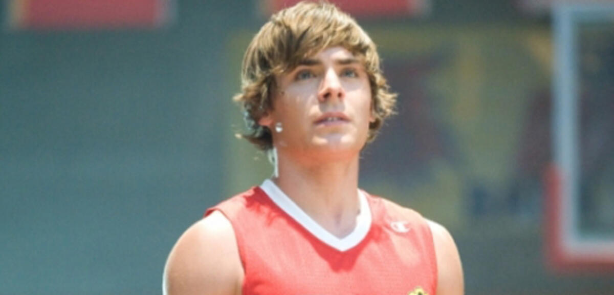 Zac Efron in High School Musical 3