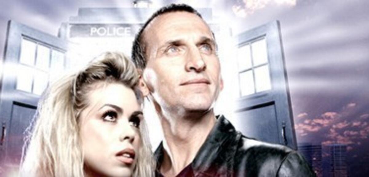 Billie Piper und Christopher Eccleston in Dr. Who