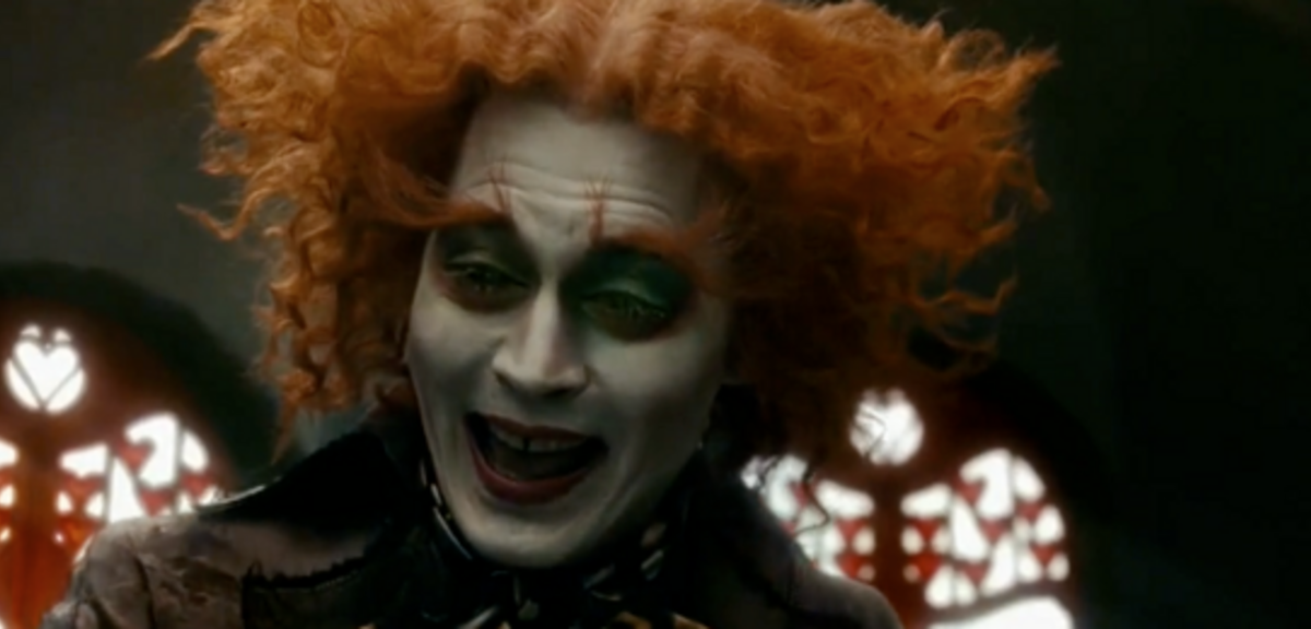Johnny Depp als Mad Hatter