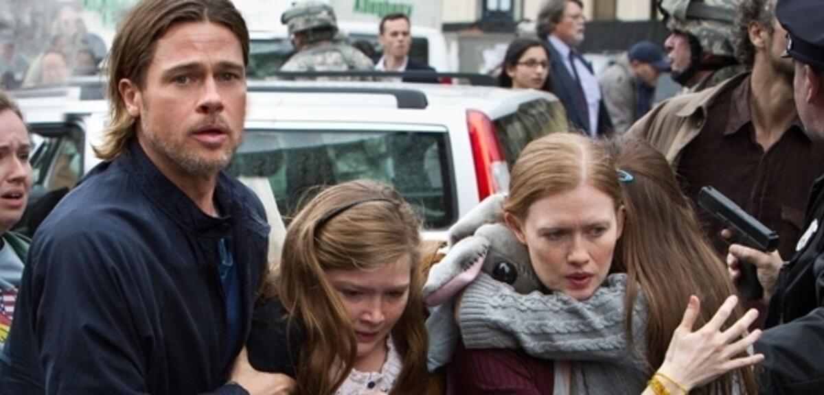 Brad Pitt rettet seine Familie vor der Zombie-Apokalypse