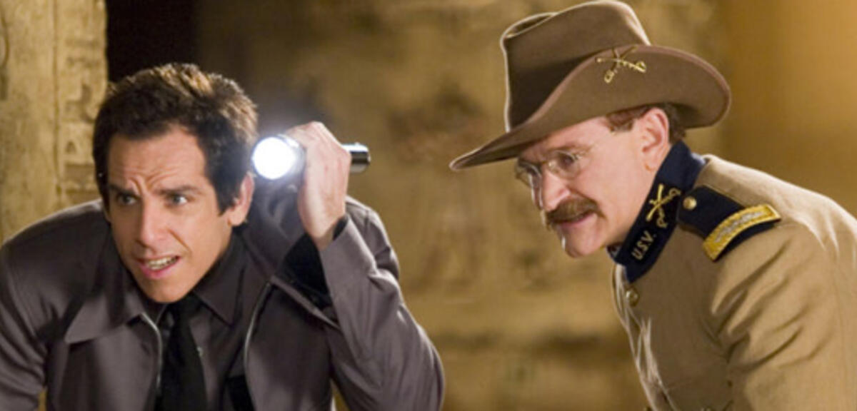 Ben Stiller und Robin Williams in Nachts im Museum