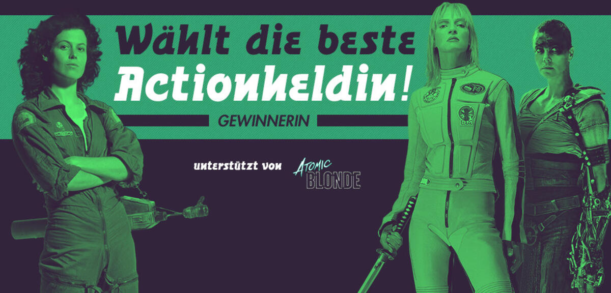 Die beste Actionheldin in Film und Fernsehen