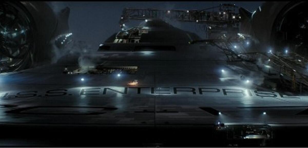 Die alte, neue Enterprise aus Star Trek (2008)