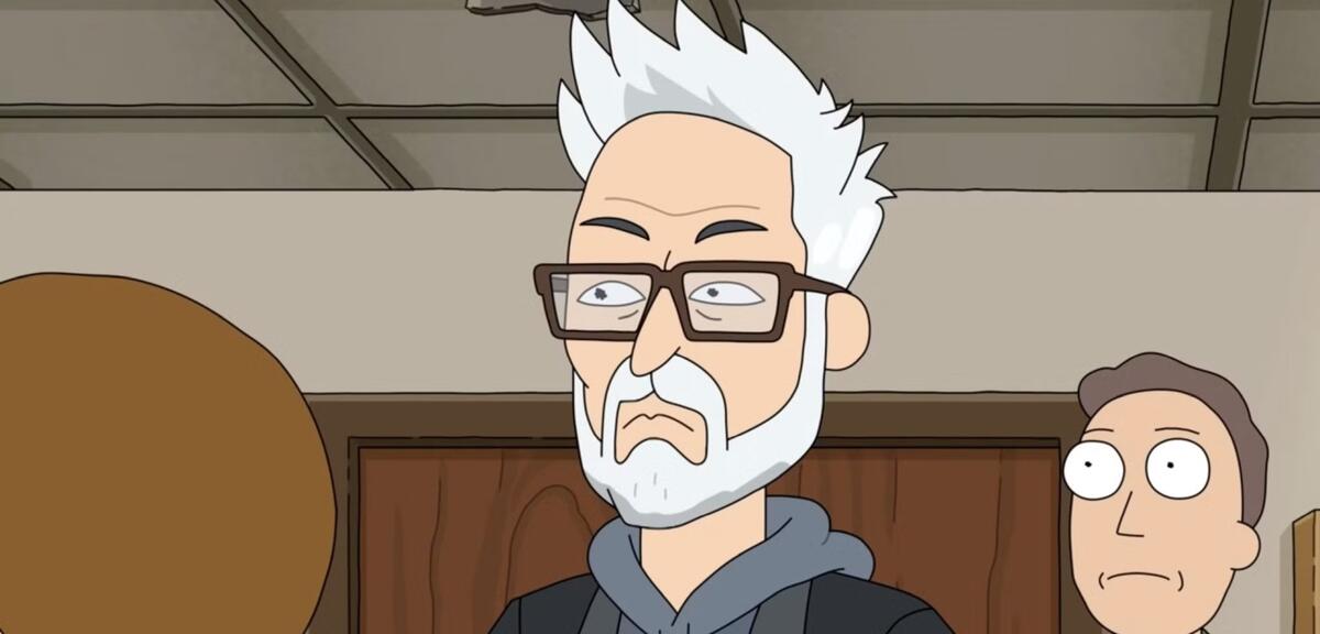 James Gunn in Rick and Morty