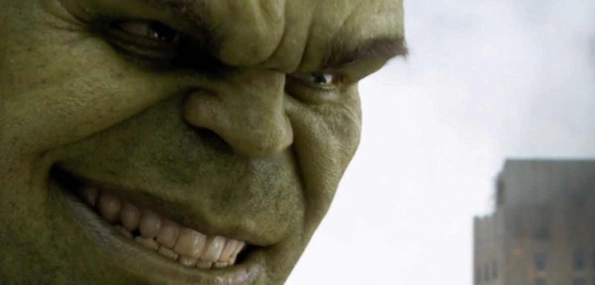 Jaaa, da ist die Freude groß! Hulk in The Avengers