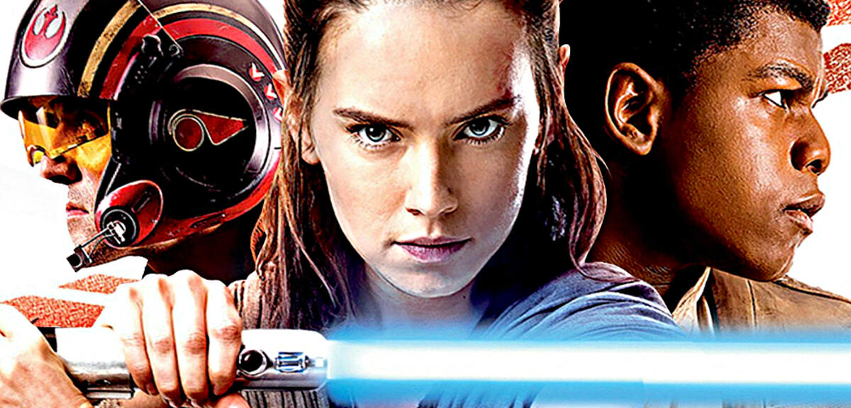 Poe, Rey und Finn