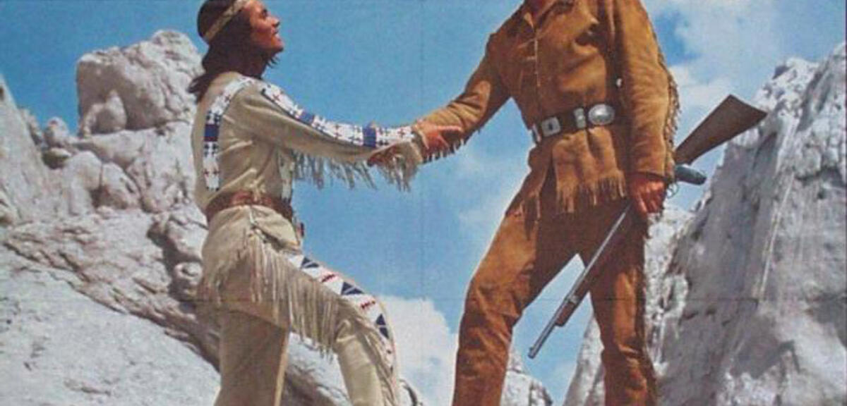 Pierre Brice in Winnetou 3.