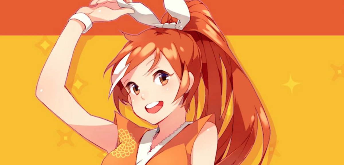 Seiten-Maskottchen Crunchyroll-Hime